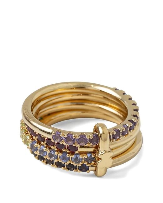 Tous Metallic Bague À Clous
