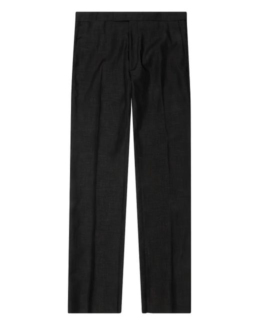 Pantalon À Plis Marqués Raf Simons pour homme en coloris Black