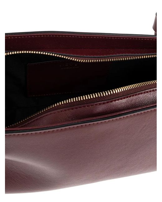 Neous Purple Scorpius Knot Leather Shoulder Bag