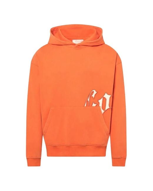 Godspeed Orange Logo Hoodie for men