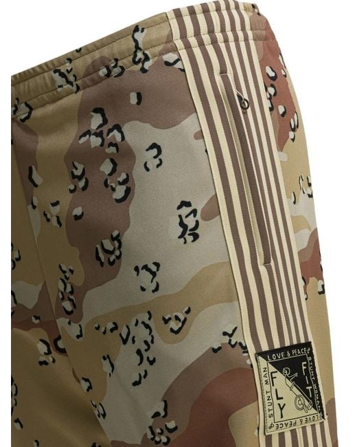 Kapital Green Camouflage-Pattern Track Pants for men
