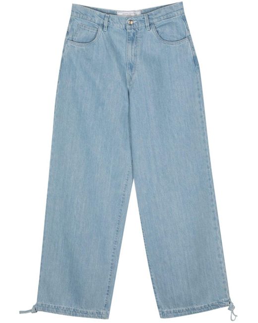 Societe Anonyme Blue Fabien Wide-leg Jeans