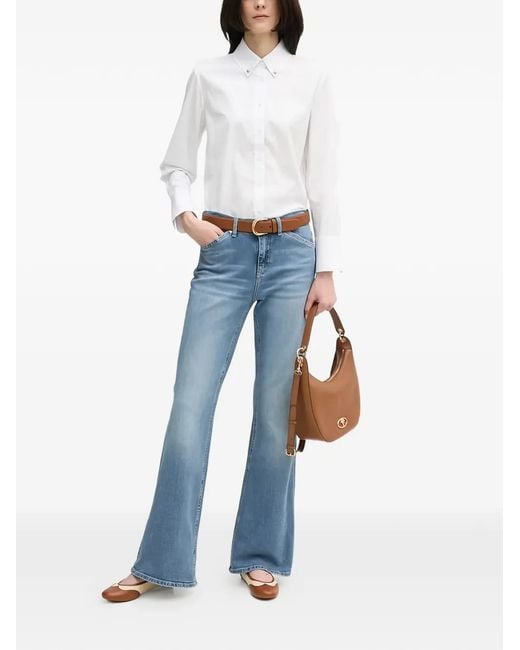 Joop! Blue Flared Denim Jeans