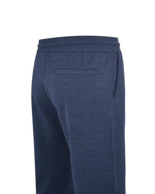 Pantalones De Chándal Con Cordones Pal Zileri de hombre de color Blue