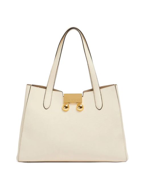 Borsa Tote Trunkaroo di Marni in Natural