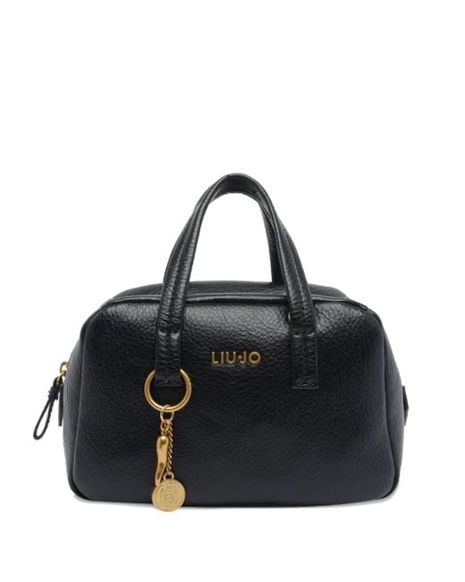 Liu Jo Black Logo Handbag