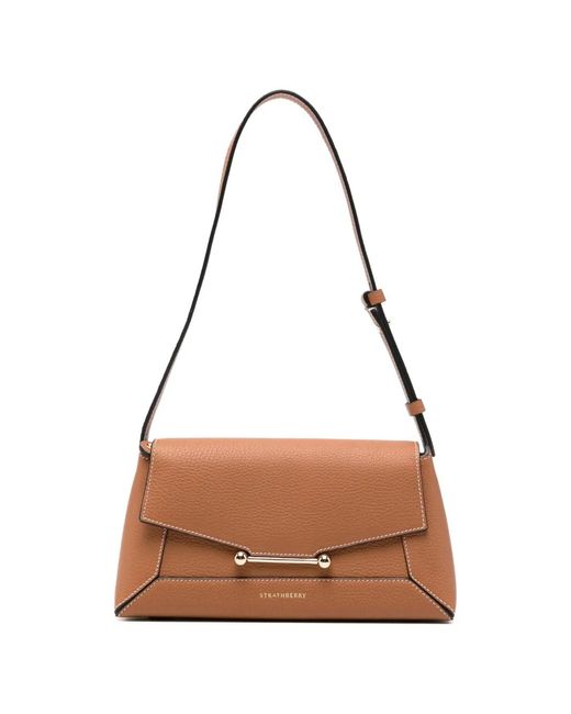 Strathberry Brown Shoulder Bags