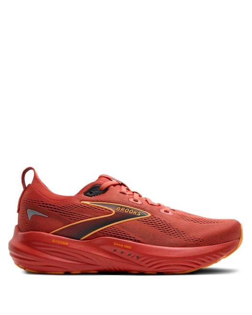Brooks Red Glycerin 22 Low-Top Sneakers for men