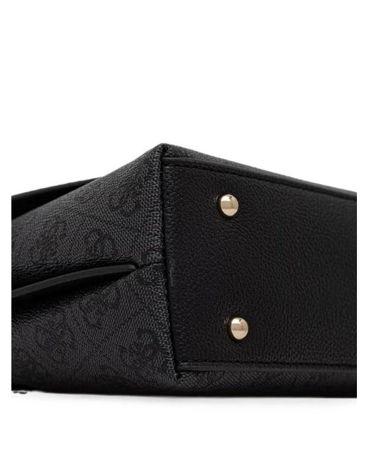 Guess Black Lindsey Shoulder Bag
