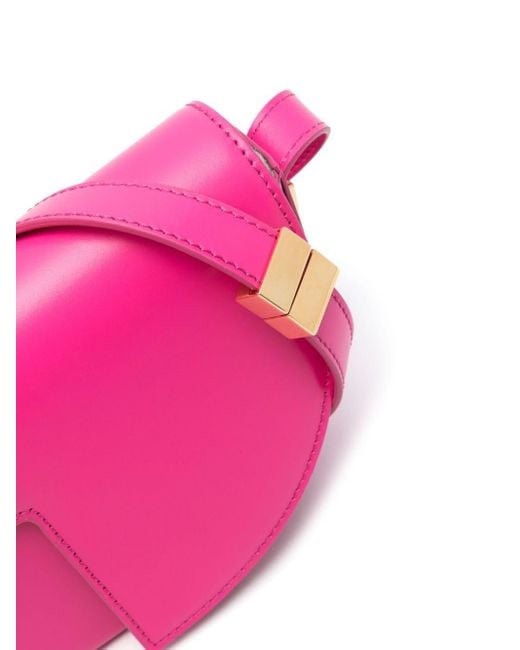 Patou Pink Le Petit Leather Bag