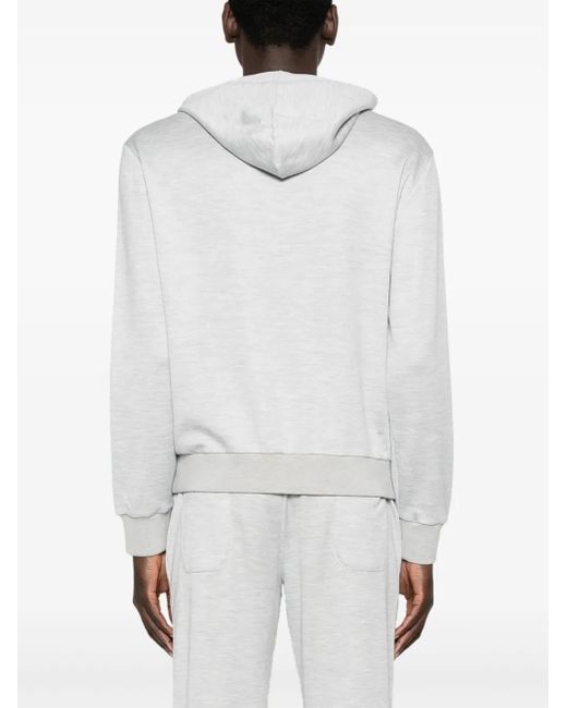 Sudadera Con Capucha Eleventy de hombre de color White