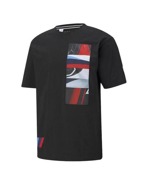 PUMA Black X Bmw Motorsport Street T-Shirt for men