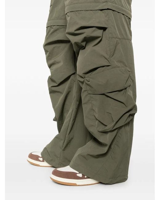 JG1 Green Pantalon À Taille Ceinturée for men