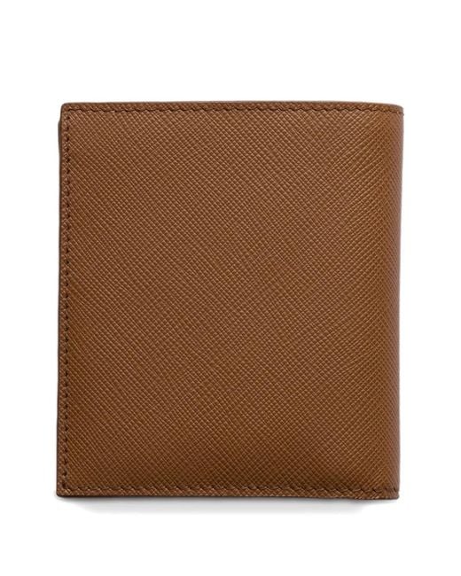 Prada Brown Saffiano Leather Wallet for men