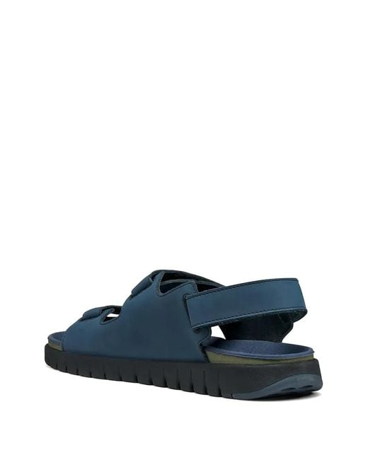 Geox Blue Respira Touch-Strap Sandals for men