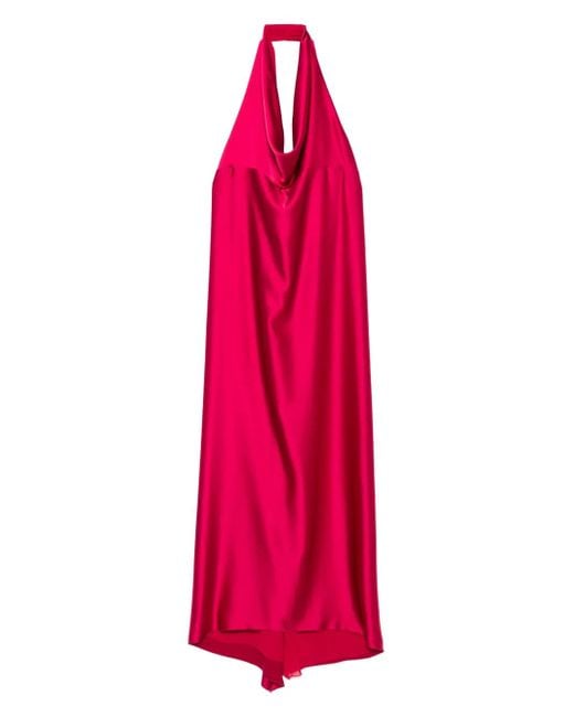 Blanca Vita Pink Maxikleid Aus Satin