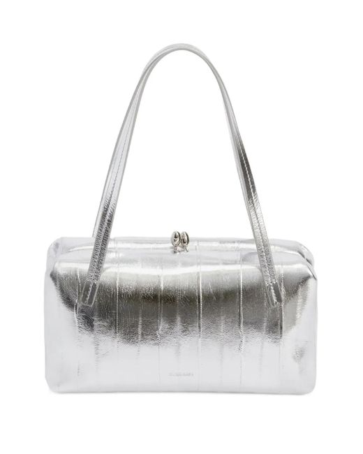 Jil Sander White Small Goji Pillow Tote Bag