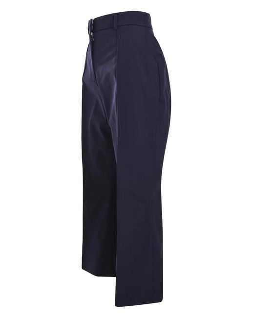 Lanvin Blue Flared Trousers