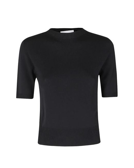 SOLOTRE Black Short-Sleeve T-Shirt