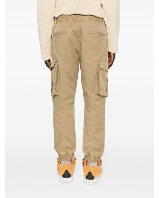 DSquared² Natural Straight-leg Cotton Cargo Trousers for men