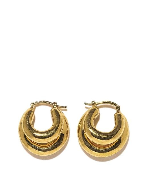 Panconesi Metallic Blow Up Earrings