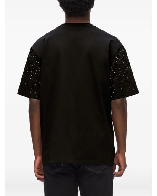 Karl Lagerfeld T-Shirt Mit Kristallen in Black für Herren