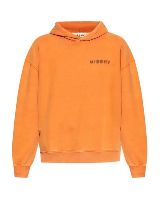 Hoodie En Coton À Logo Imprimé M I S B H V pour homme en coloris Orange