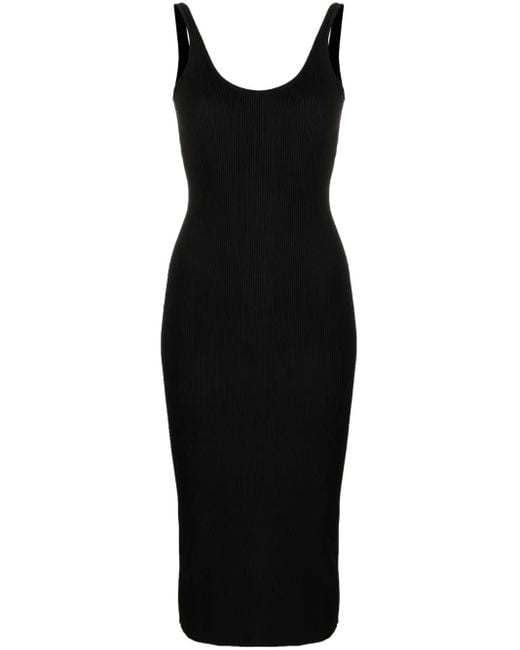 Robe En Maille À Dos Nu Gcds en coloris Black