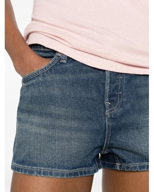 EB DENIM Blue Cierra High Rise Short Arrowwood