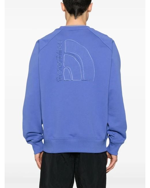 The North Face Blue Rmst Sweatshirt for men