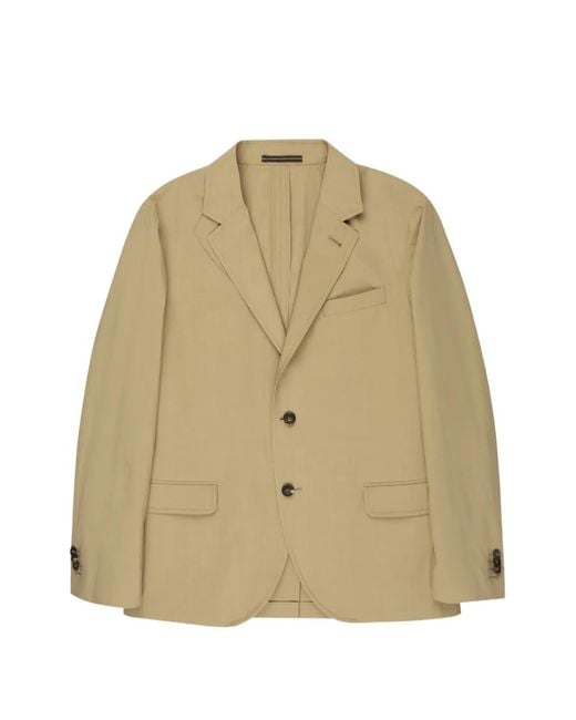 Incotex Natural Throat-Latch Blazer for men