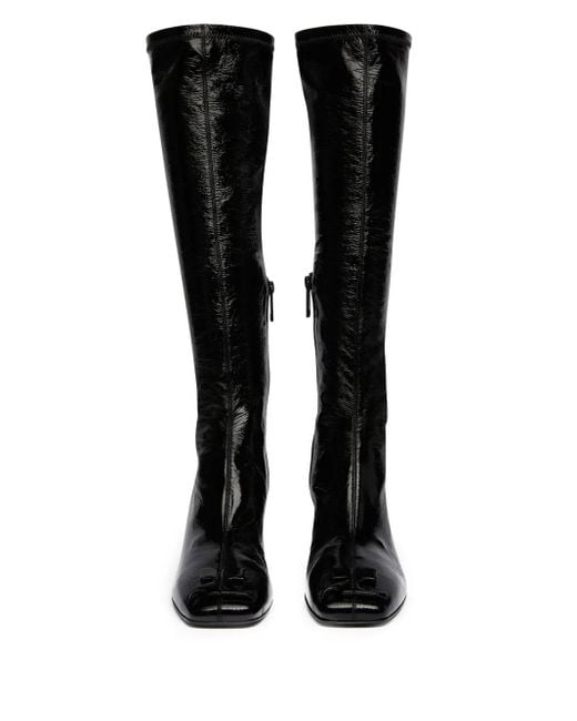 Courreges Reedition Ac Vinyl ブーツ Black