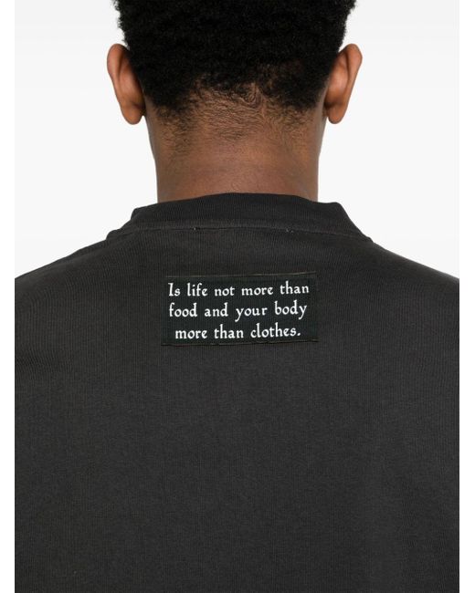 T-shirt con stampa di Our Legacy in Black da Uomo