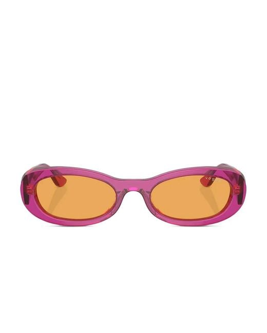 Vogue Eyewear Pink Vo5582S Oval-Frame Sunglasses