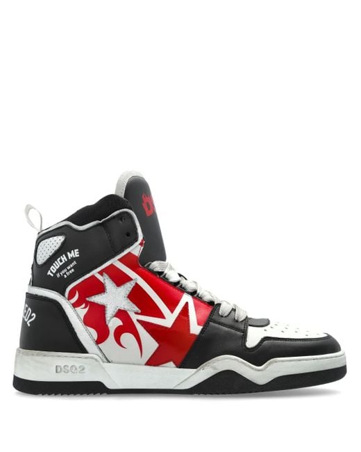DSquared² Red Sneakers Spiker for men