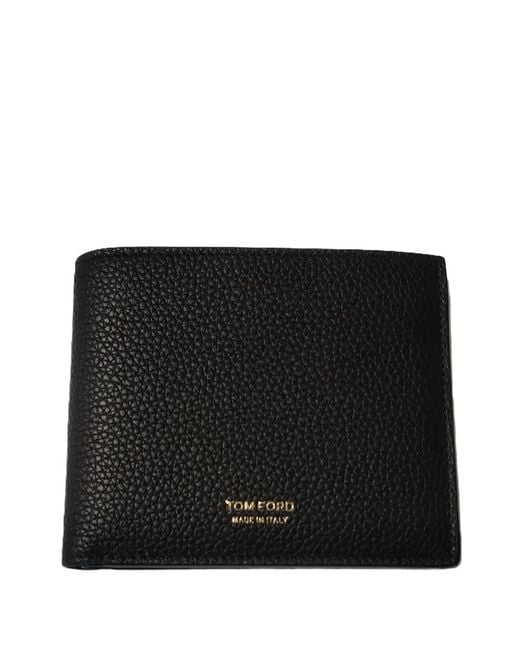 Tom Ford Black Leather Wallet for men