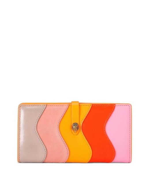 Kurt Geiger Orange Kensington Wallet