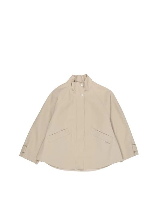Bimba Y Lola Natural Layered Jacket