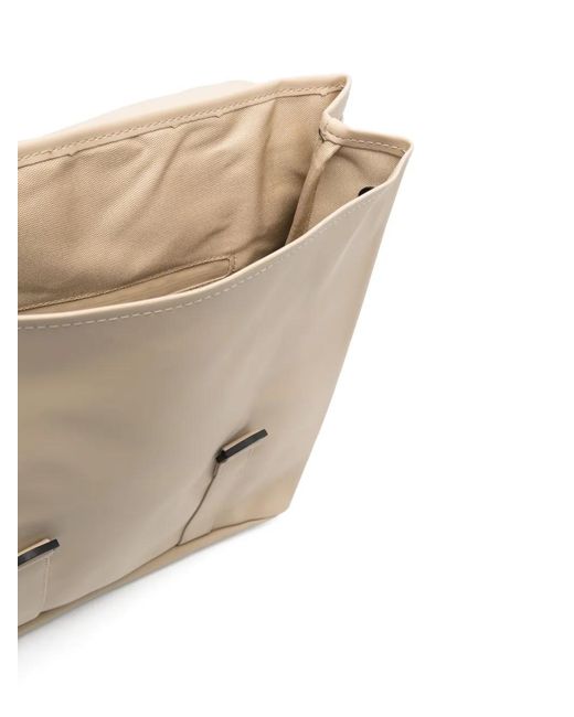 Rains Natural Lobster-Fastening Fold Backpack