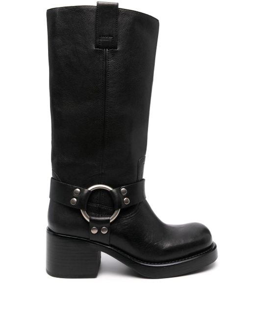 Jeffrey Campbell Black Reflection Boots