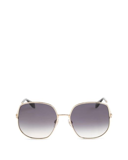 Marc Jacobs Purple Square-Frame Sunglasses