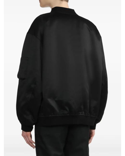 Jil Sander Bomberjack Met Rits in het Black voor heren