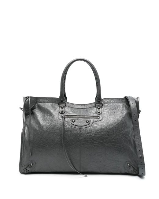 Balenciaga Black Le City Travel Bag for men