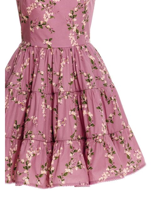 Agua Bendita Pink Lima Mini Dress