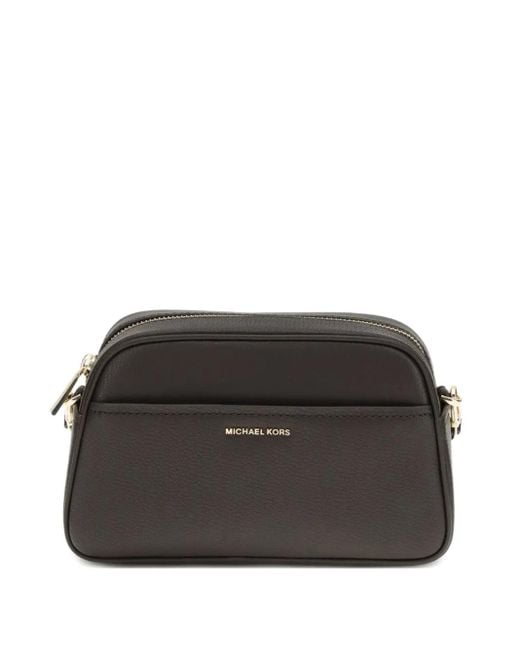 Sac À Bandoulière Zippé À Détail De Logo Michael Kors en coloris Black