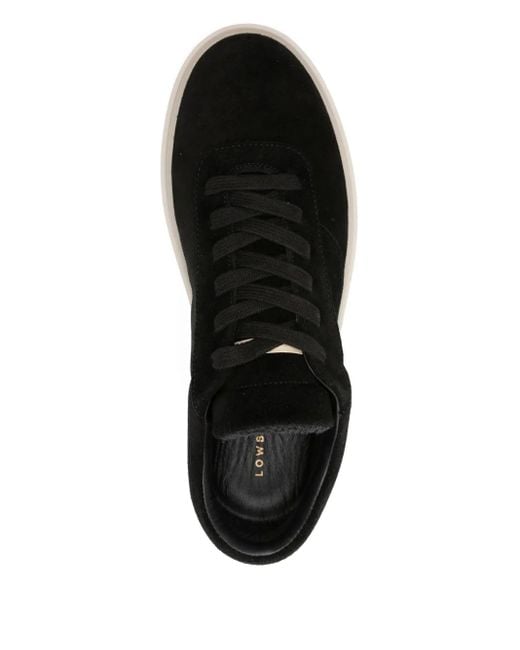 メンズ Low Brand スエード スニーカー Black