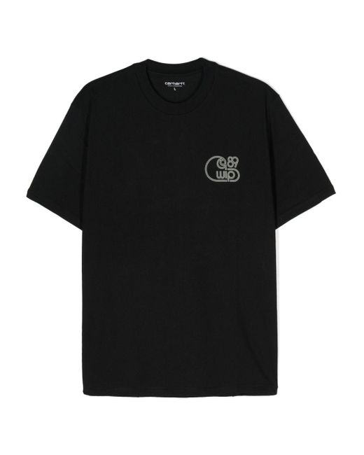 T-shirt Night Night Carhartt pour homme en coloris Black