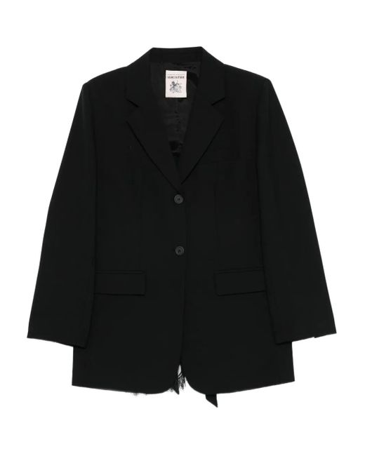 Semicouture レーストリム ジャケット Black