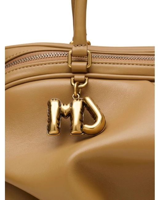 Marc Jacobs Natural Logo-Charm Tote Bag