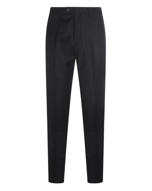 GTA IL PANTALONE Plissierte Hose in Black für Herren